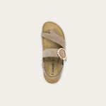 NAOT Baltimore Sandal - Almond Suede - Juli's Wearable Art