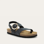 NAOT Baltimore Sandal - Charcoal Soft Suede - Juli's Wearable Art