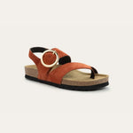 NAOT Baltimore Sandal - Spice Suede - Juli's Wearable Art