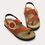 NAOT Baltimore Sandal - Spice Suede - Juli's Wearable Art