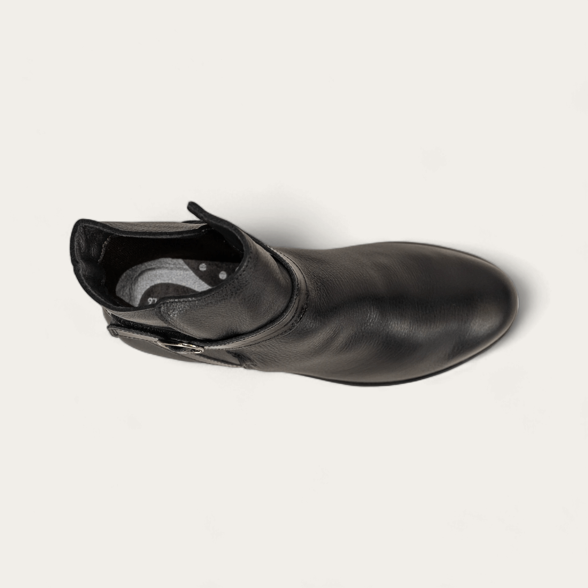 NAOT Briza - Soft Black Lthr/Jet Black Lthr/Black Croc Lthr - Juli's Wearable Art