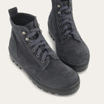 NAOT Canoe Boots - Charcoal Soft Suede - Juli's Wearable Art
