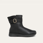 NAOT Capri | Black Water Resistant Leather - Juli's Wearable Art