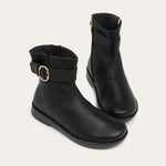 NAOT Capri | Black Water Resistant Leather - Juli's Wearable Art