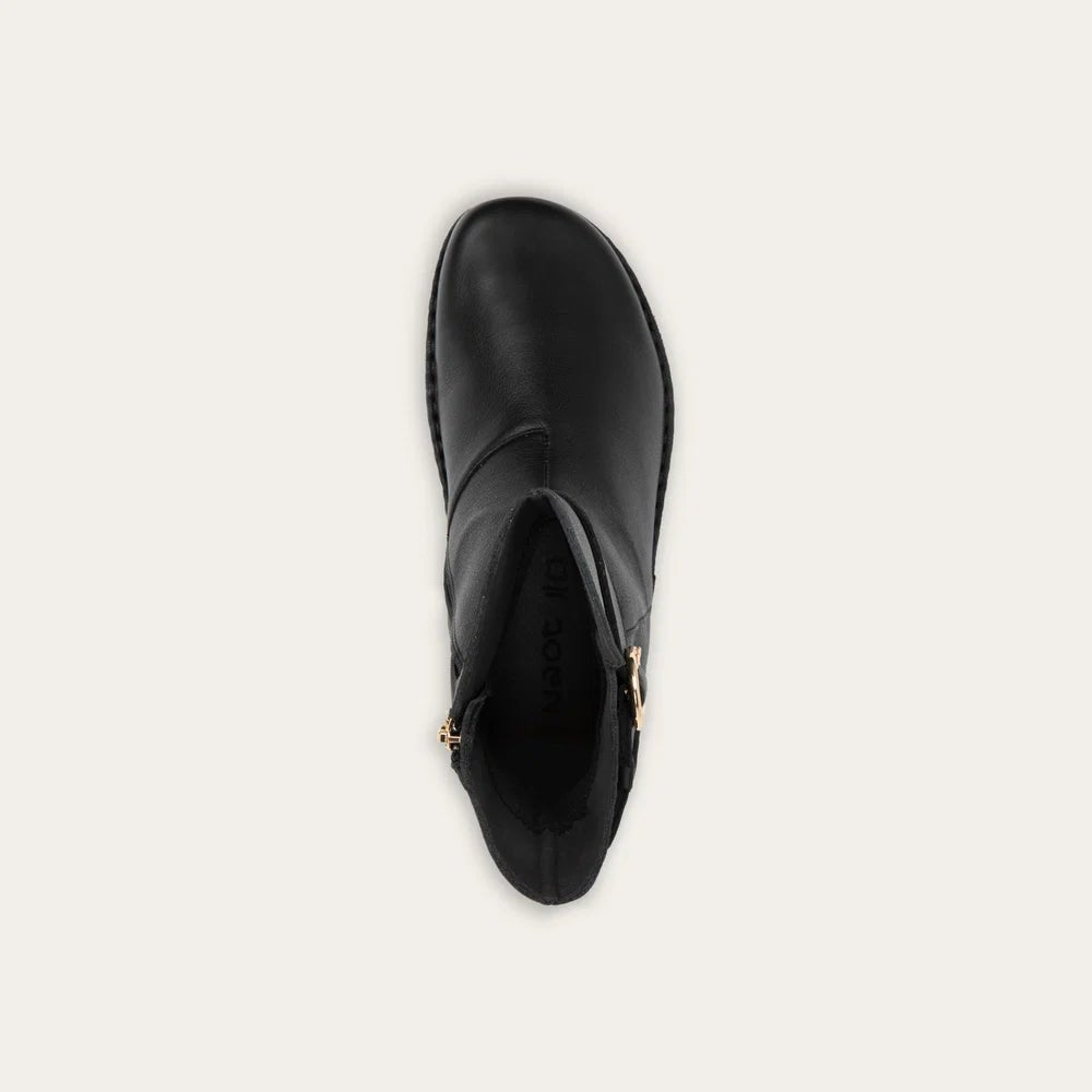 NAOT Capri | Black Water Resistant Leather - Juli's Wearable Art