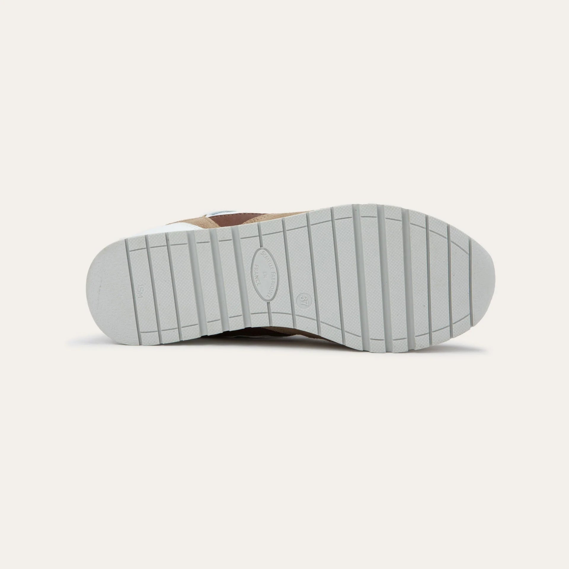 NAOT Collins - Ivory/White/Brown Combo with White Laces - Juli's Wearable Art