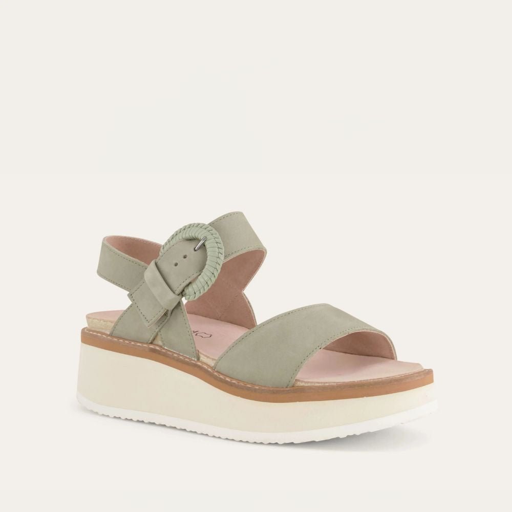 NAOT Crepe Sage Nubuck w/ Off White Sole - Juli's Wearable Art