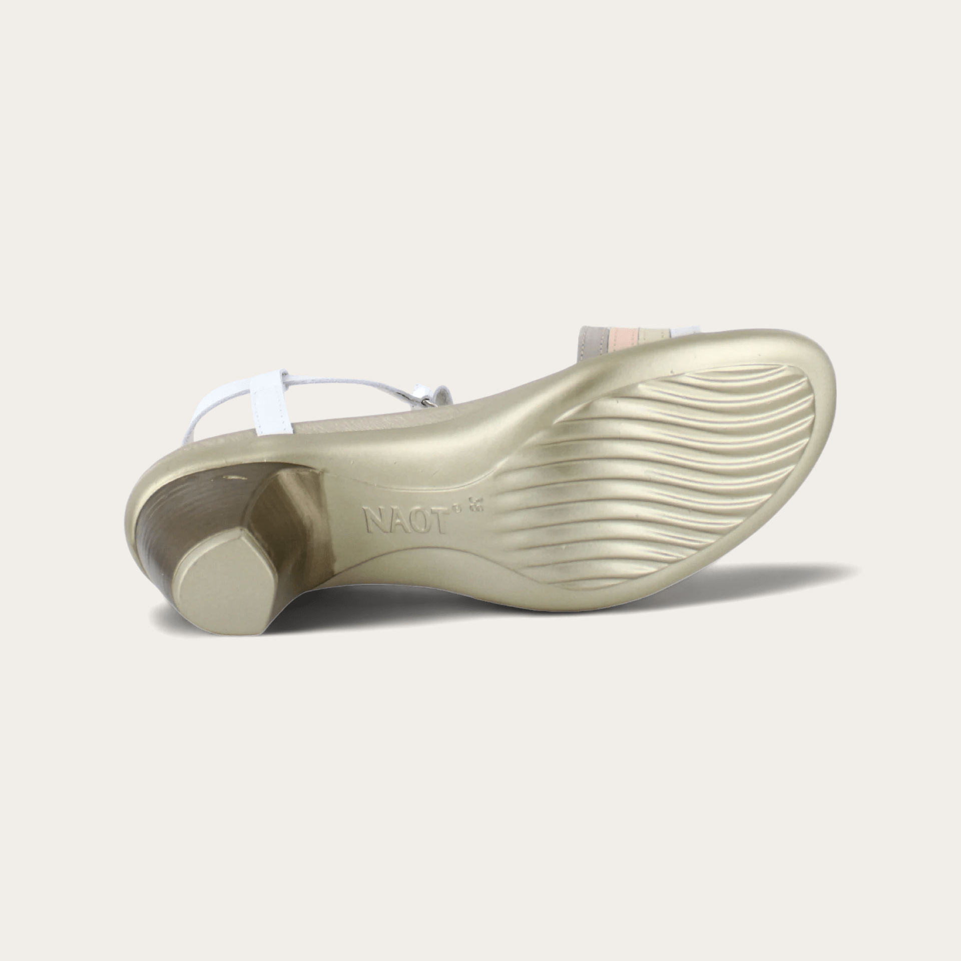NAOT Current Sandal - Soft Silver/Radiant Gold/Soft Rose/Silver Threads/White Pearl - Juli's Wearable Art