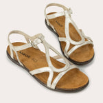NAOT Dorith - Radiant Gold Leather - Juli's Wearable Art
