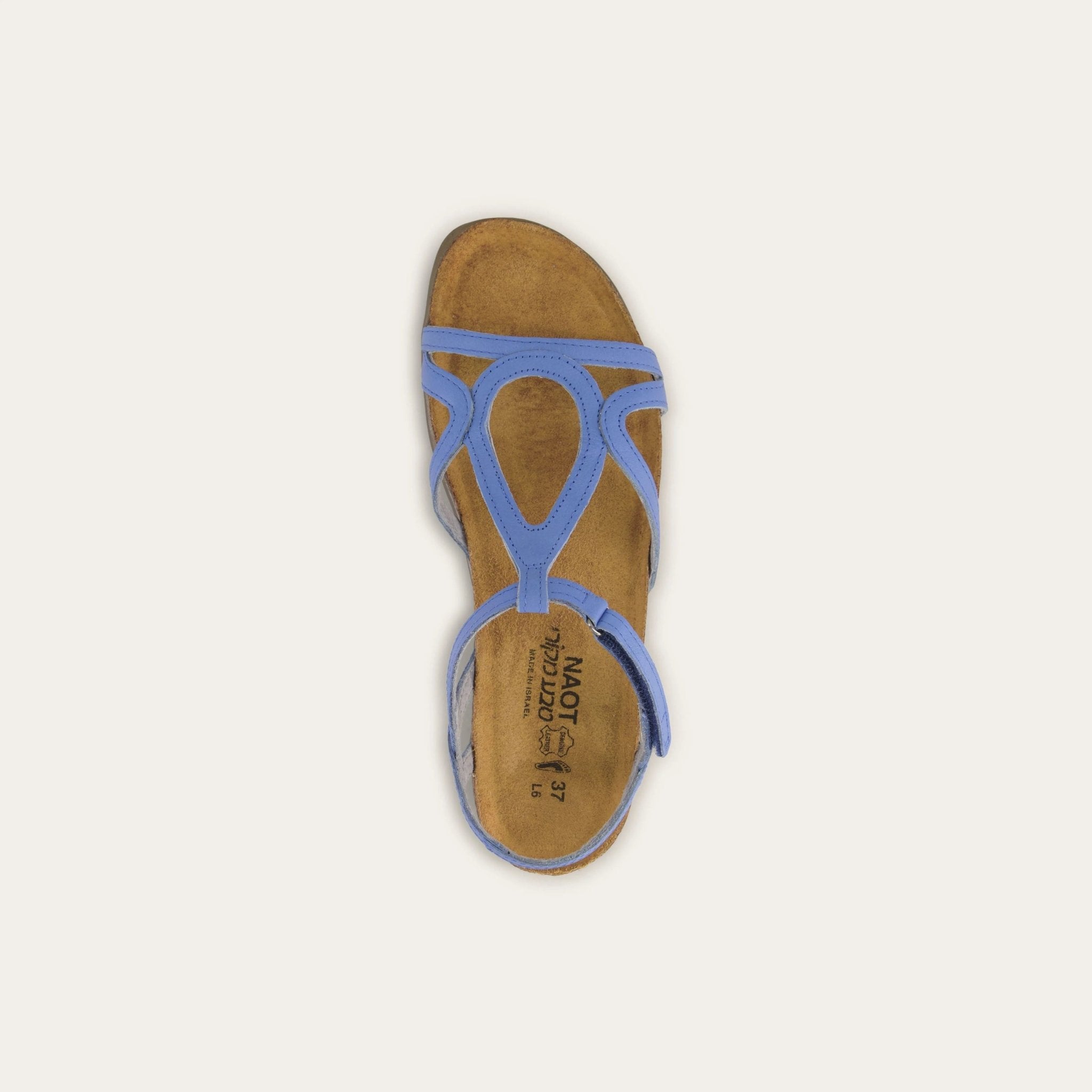 NAOT Dorith Sandal - Sapphire Blue Leather - Juli's Wearable Art