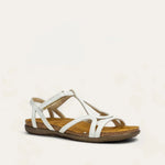 NAOT Dorith - White Leather - Juli's Wearable Art