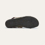 NAOT Dylan Sandals | Latte Brown Leather/Sandy/Ivory Stretch - Juli's Wearable Art