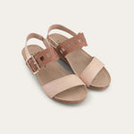 NAOT Dynasty Sandals | Blush/Caramel/Rose Gold - Juli's Wearable Art