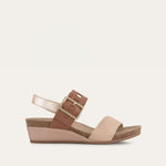 NAOT Dynasty Sandals | Blush/Caramel/Rose Gold - Juli's Wearable Art