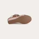NAOT Dynasty Sandals | Blush/Caramel/Rose Gold - Juli's Wearable Art