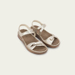 NAOT Evora Sandal - Gold Radiant Leather - Juli's Wearable Art