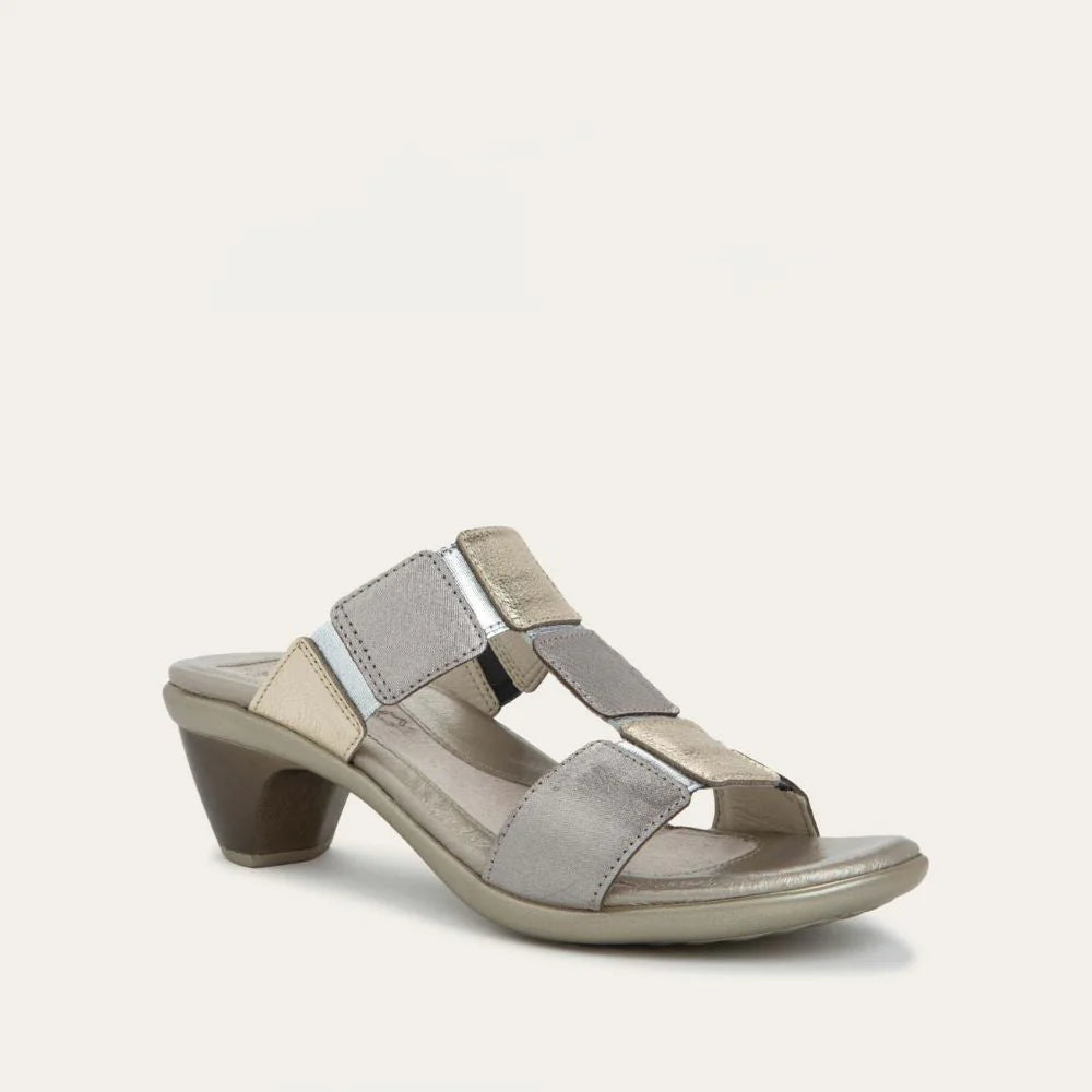 NAOT Form | Silver Threads /Radiant Gold /Soft Silver Leather - Juli's Wearable Art