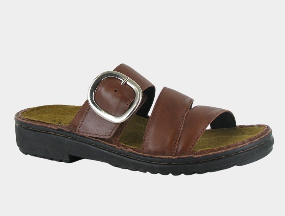 NAOT Frey Soft Chestnut Leather - Juli's Wearable Art