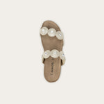 NAOT Hailey Sandal - Gold Radiant Leather - Juli's Wearable Art