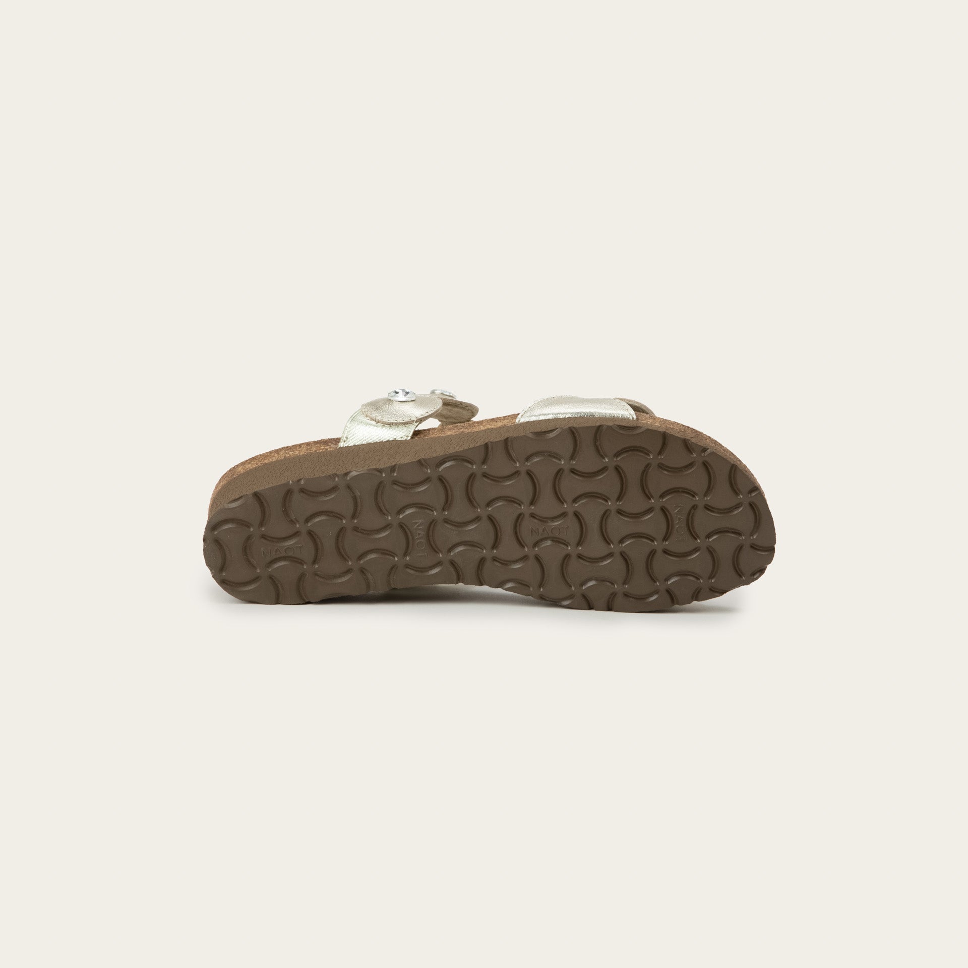NAOT Hailey Sandal - Gold Radiant Leather - Juli's Wearable Art