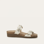 NAOT Hailey Sandal - Gold Radiant Leather - Juli's Wearable Art