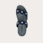 NAOT Hailey Sandals | Polar Sea Blue Leather - Juli's Wearable Art