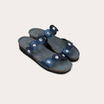 NAOT Hailey Sandals | Polar Sea Blue Leather - Juli's Wearable Art