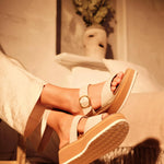 NAOT Halvah Ivory Soft Leather - Juli's Wearable Art