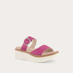 NAOT Halvah Sandals | Pink Plum Nubuck - Juli's Wearable Art