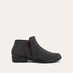 NAOT Helm | Black Embossed Suede - Juli's Wearable Art