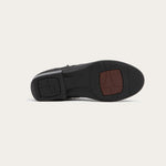 NAOT Helm | Black Embossed Suede - Juli's Wearable Art