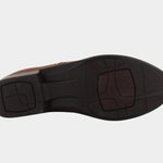 NAOT Helm - Brown Peanut Leather - Juli's Wearable Art