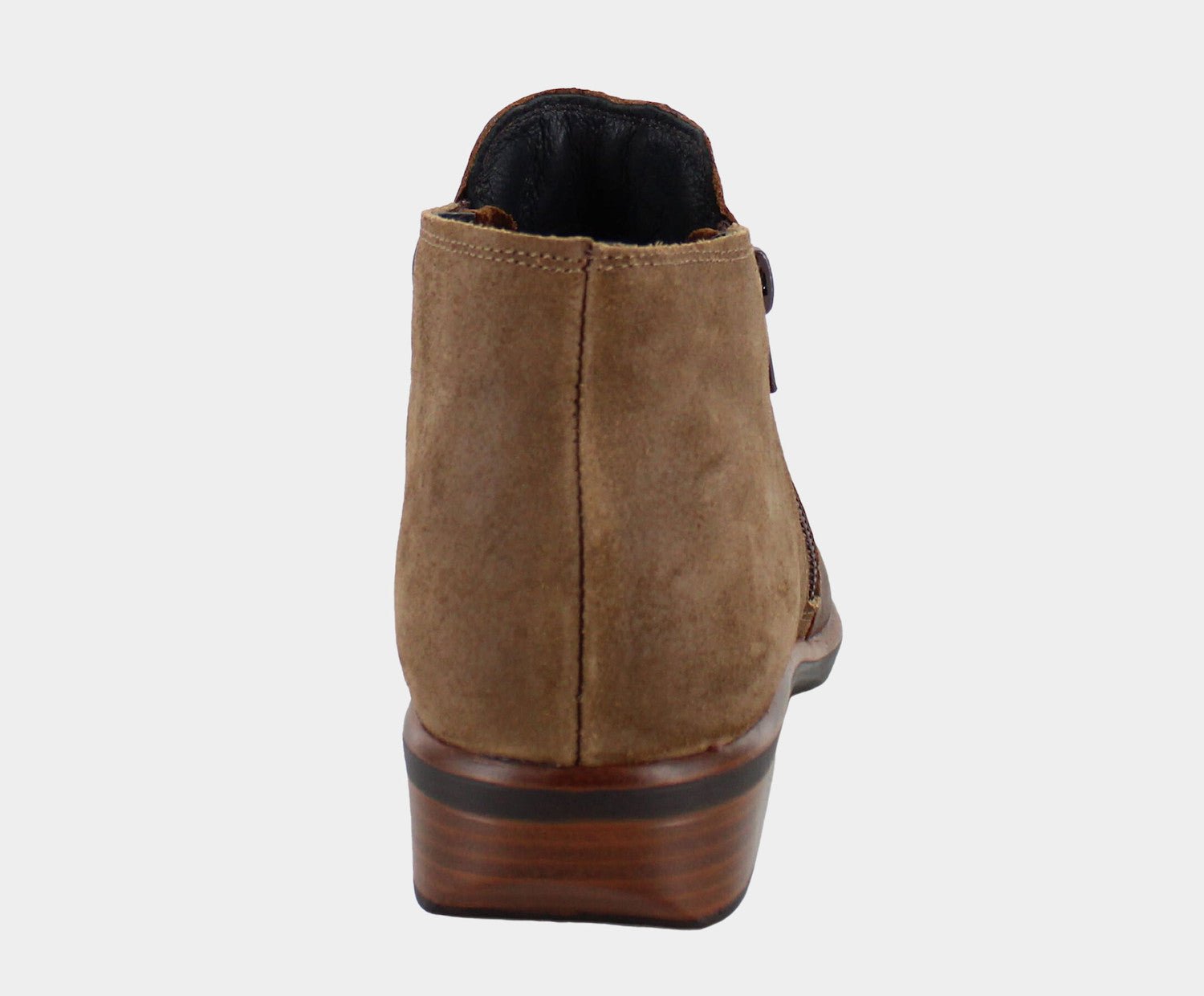 NAOT Helm - Cognac Leather/Brown Suede - Juli's Wearable Art