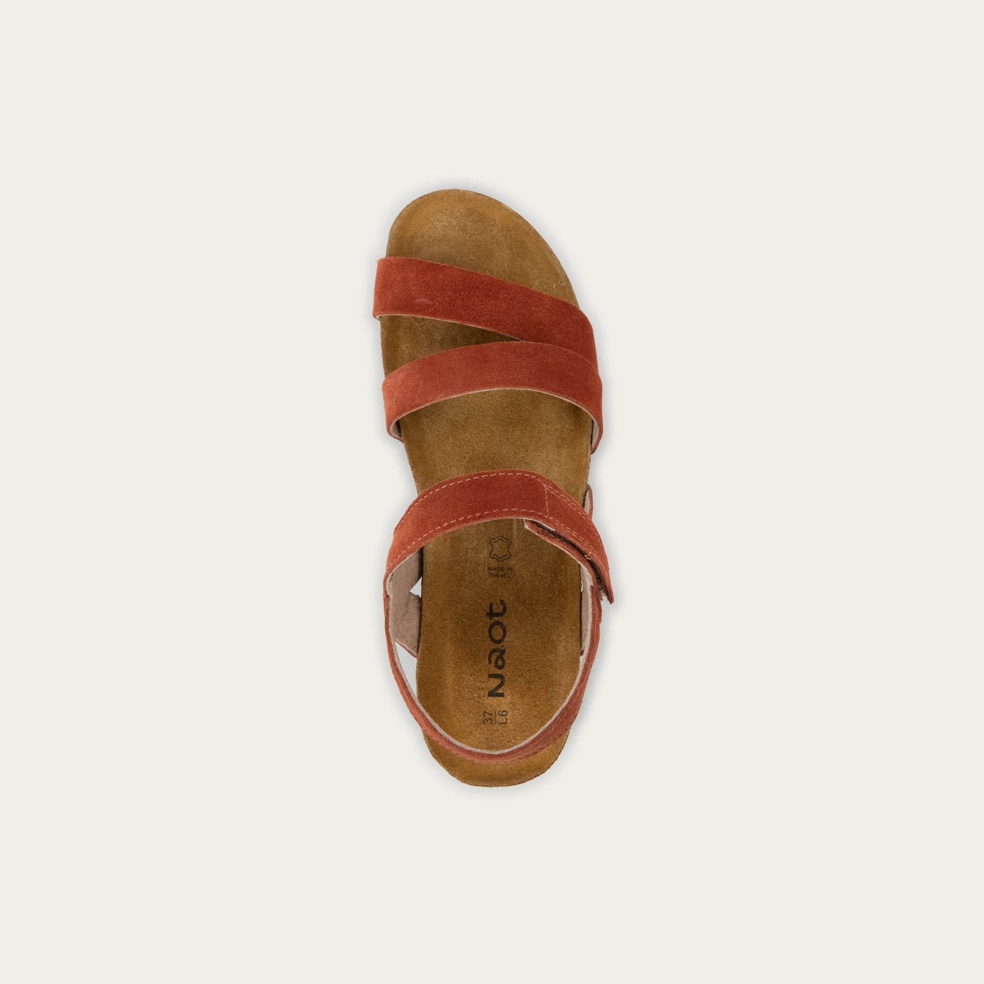 NAOT Kayla Sandal - Spice Suede - Juli's Wearable Art