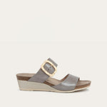 NAOT Magic Luxe Sandals | Titanium Leather - Juli's Wearable Art
