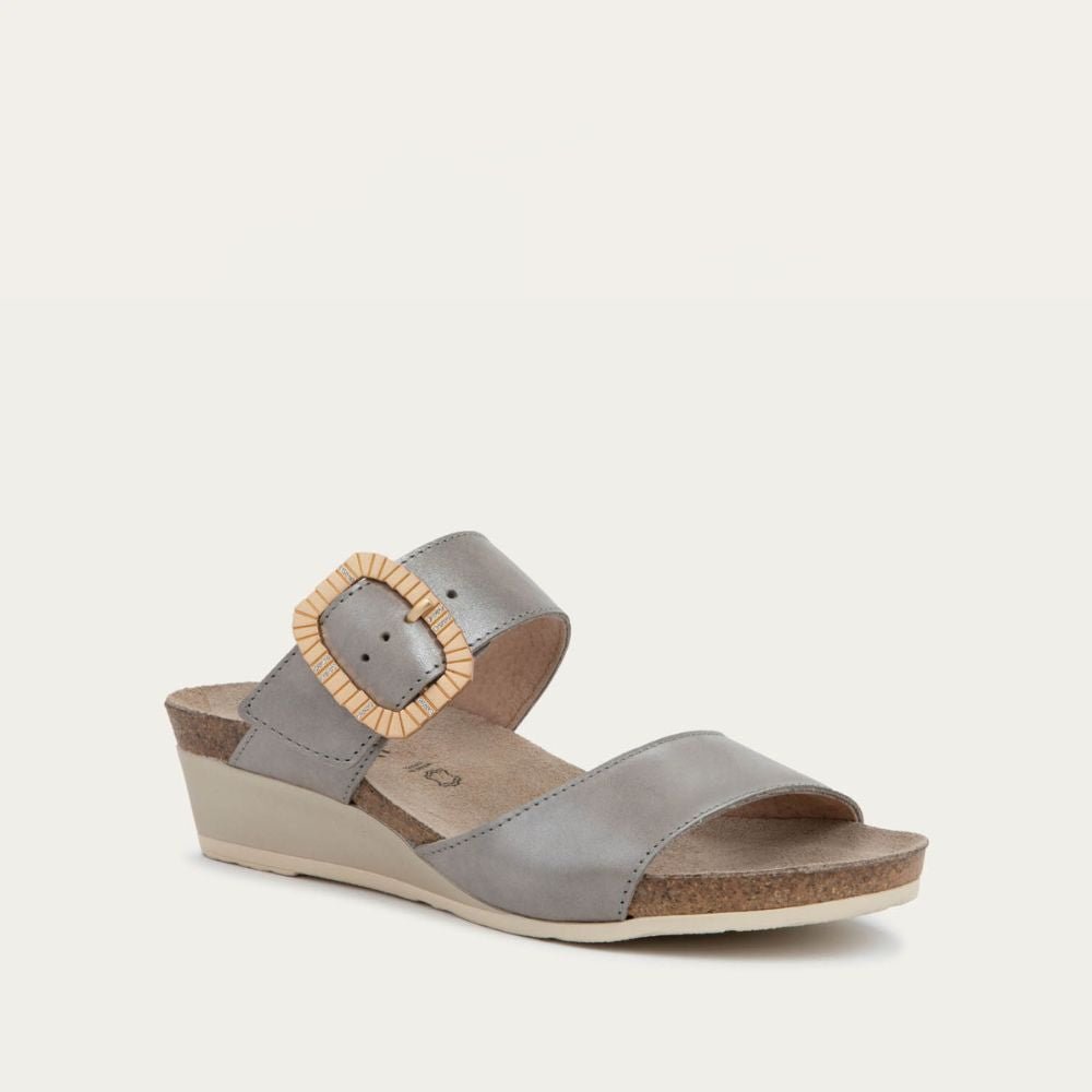 NAOT Magic Luxe Sandals | Titanium Leather - Juli's Wearable Art