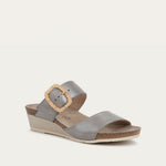 NAOT Magic Luxe Sandals | Titanium Leather - Juli's Wearable Art