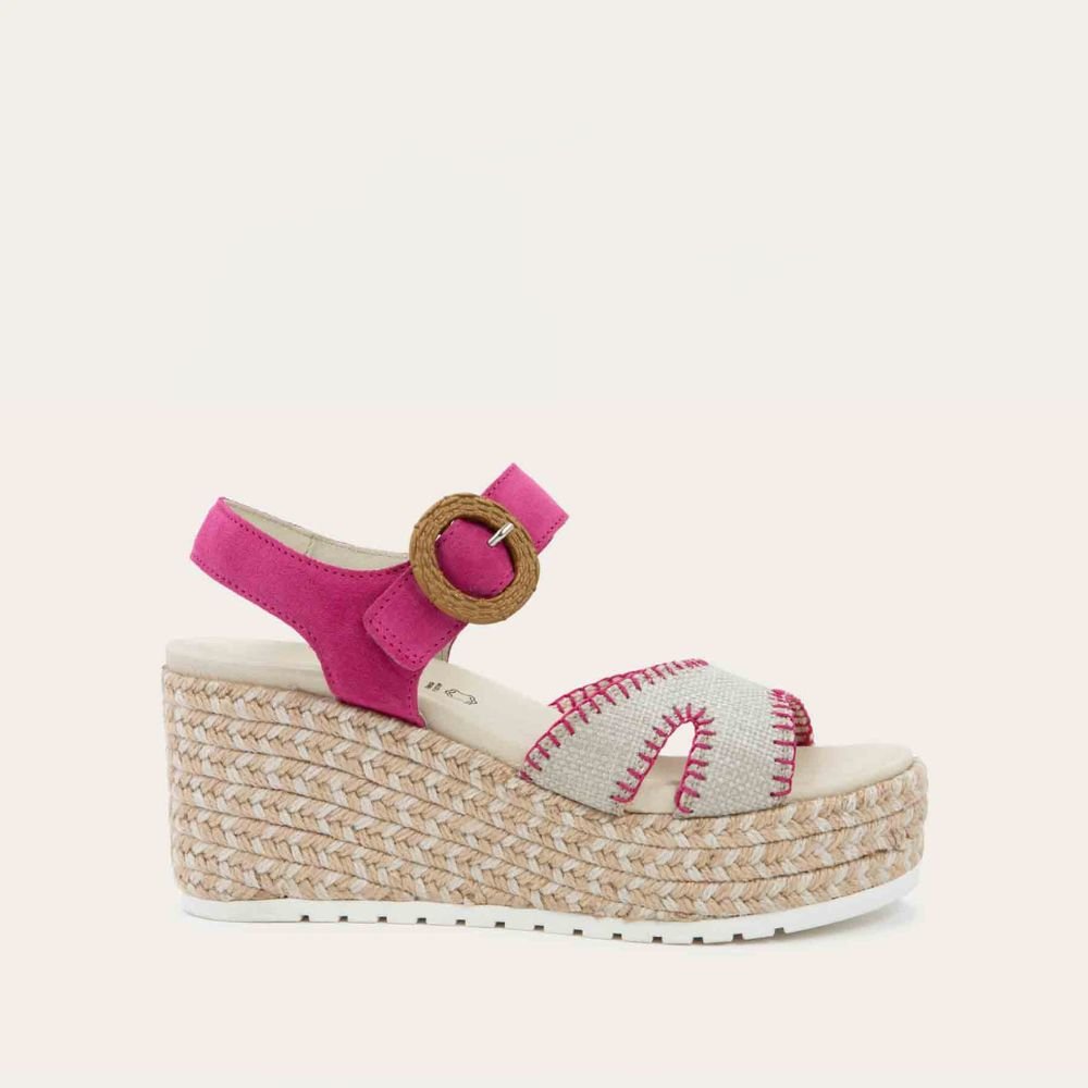 NAOT Majorca Sandals | Fuchsia Pink - Juli's Wearable Art