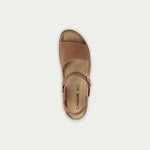 NAOT Nagoya Sandals | Latte Brown Saddle Leather - Juli's Wearable Art