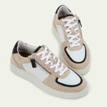 NAOT Newbury Sneaker | Almond/White/Black Combo - Juli's Wearable Art