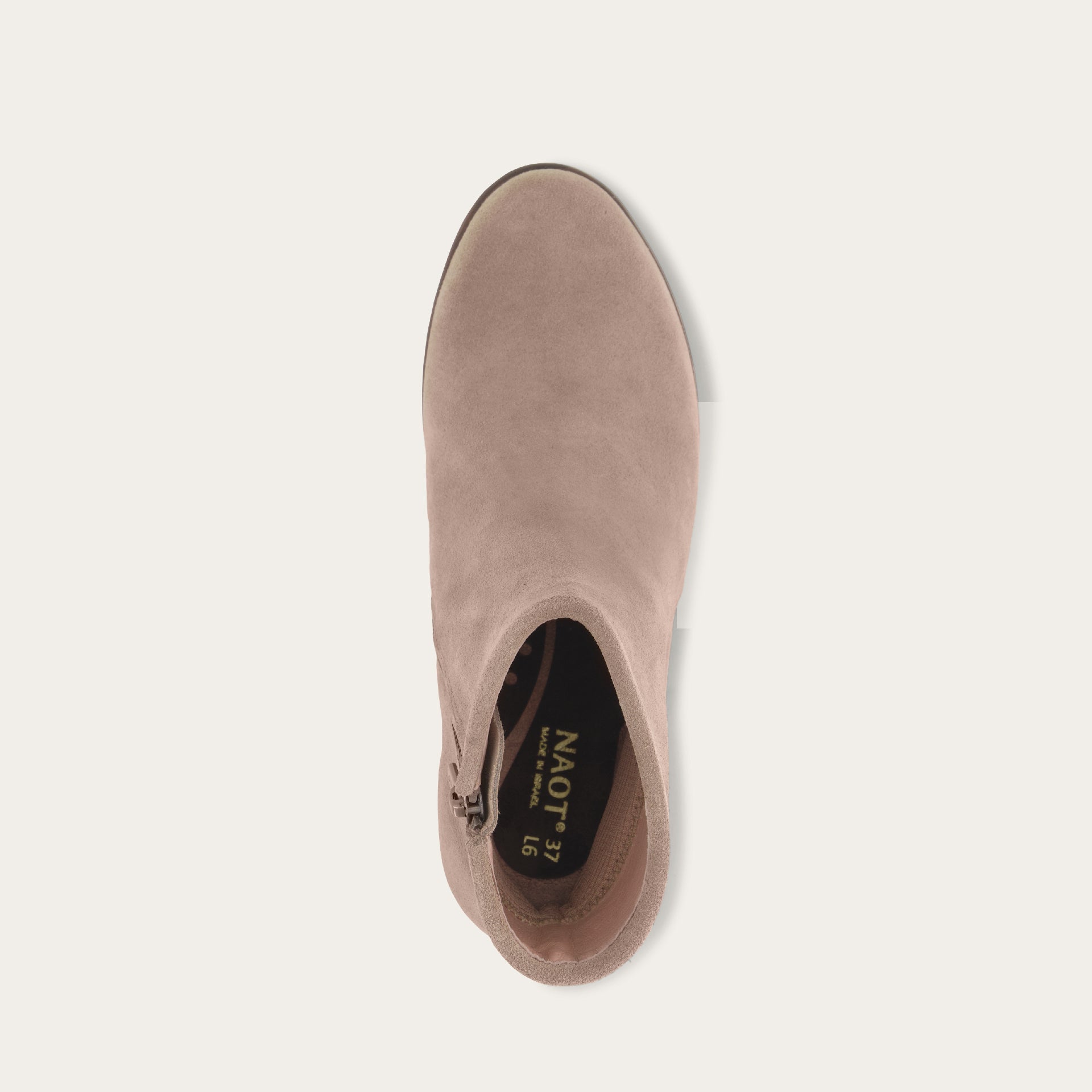 NAOT Norther - Almond Suede - Juli's Wearable Art