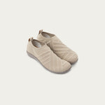 NAOT Okahu - Taupe with Gold Knit - Juli's Wearable Art