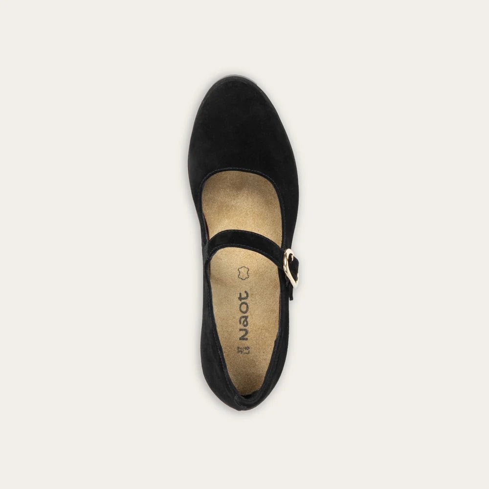 NAOT Simile | Black Noir Suede - Juli's Wearable Art