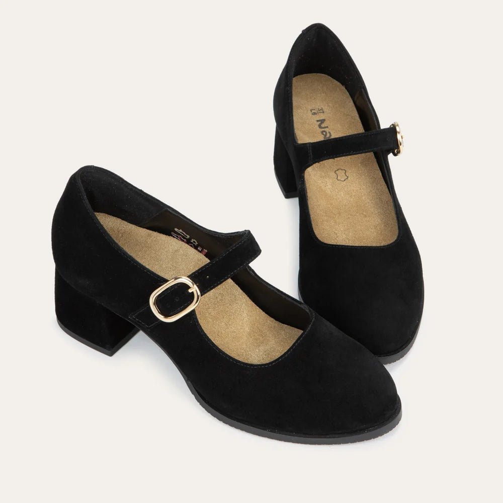 NAOT Simile | Black Noir Suede - Juli's Wearable Art
