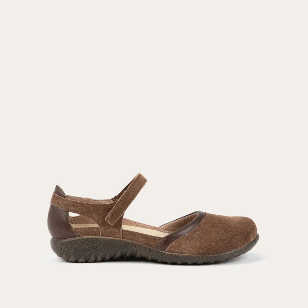 NAOT Tekapo | Brown Cedar Leather + Toffee Brown Leather