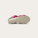 NAOT Throne Sandal - Fuschia Suede - Juli's Wearable Art