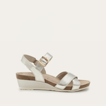 NAOT Throne Sandal - Gold Radiant Leather - Juli's Wearable Art