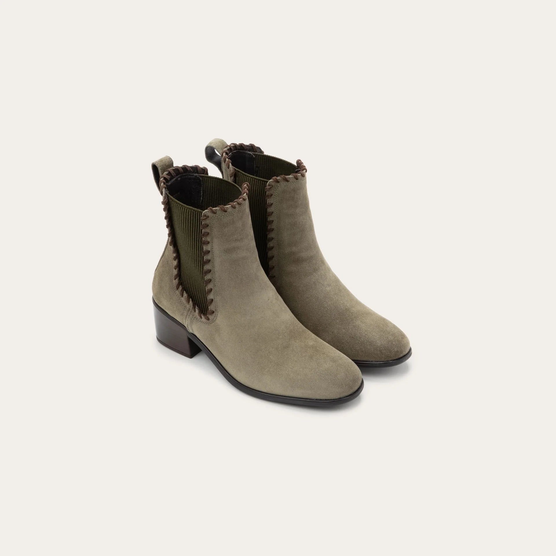 NAOT Tradition - Hunter Green Suede - Juli's Wearable Art