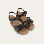 NAOT Tropical Sandal - Black Leather - Juli's Wearable Art