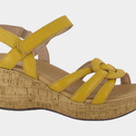 NAOT Tropical Sandal - Marigold Leather - Juli's Wearable Art